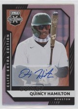 2021 Panini Elite Extra Edition Signatures Quincy Hamilton #148 Auto 1my2