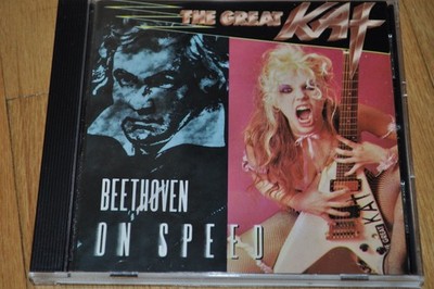 THE GREAT KAT Beethoven On Speed CD 1990 ROADRACER classical SPEED THRASH METAL