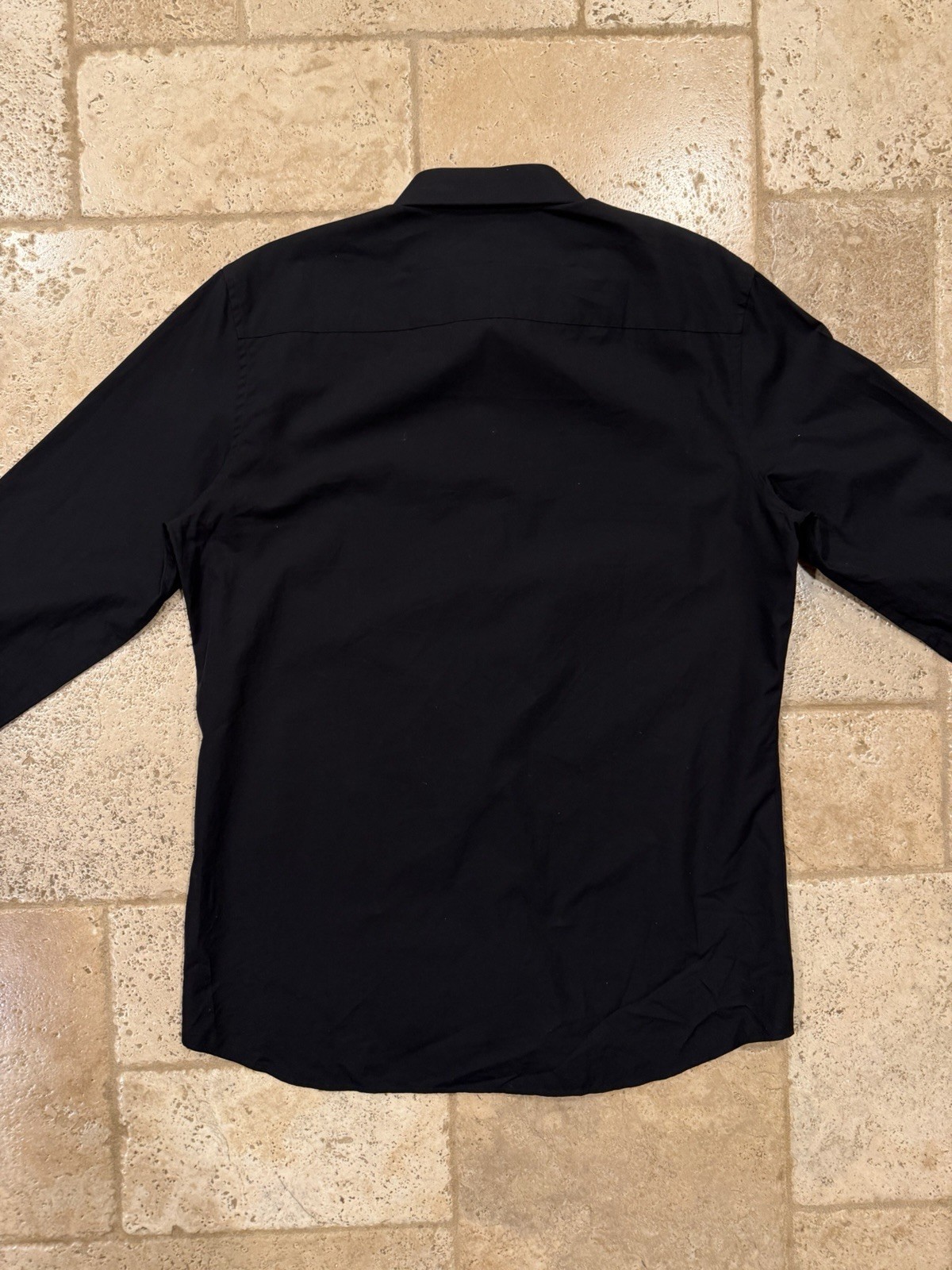 Givenchy Red Star Embroidered Collared Black Butt… - image 11