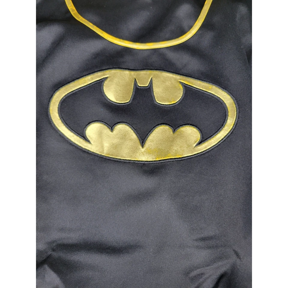 Взрослый Batgirl костюм платье черное золото DC Comics Хэллоуин вечеринки большой - Изображение 2 из 4