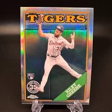 2023 Topps Chrome Riley Greene Rookie 1988 Topps Baseball #88BC-5 Detroit Tigers