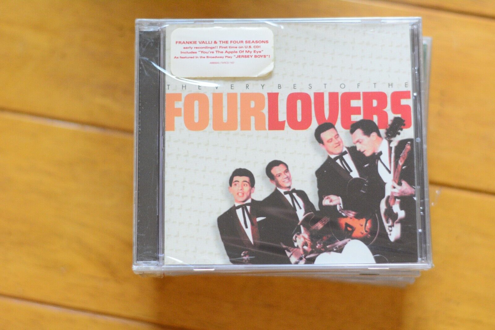 THE VERY BEST OF THE FOUR LOVERS CD [NEW SEALED] HYPE STICKER [205]