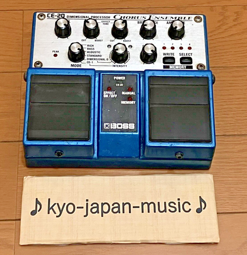 Boss CE-20 Chorus Ensemble Made in Taiwan Effects Pedals Used From Japan