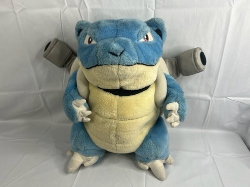 Pokemon BLASTOISE Official Nintendo Plush/Stuffed Toy Vintage 1999 - 第 1/8 張圖片