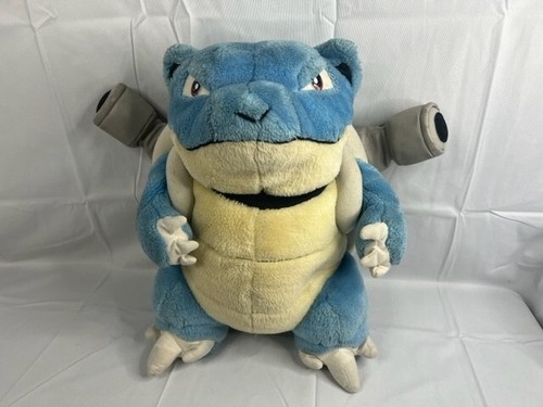 Pokemon BLASTOISE Official Nintendo Plush/Stuffed Toy Vintage 1999 - Picture 1 of 8