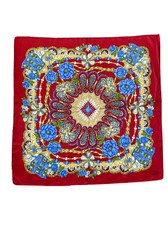 LUCIANO SOPRANI SCARF WOMEN WOMAN SCARF VINTAGE JHF1649