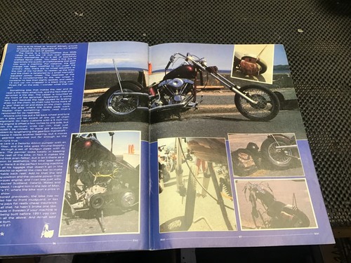BSH Back Street Heroes Custom Bike Mag Nov 1991 No 91 Yes Please 30147 M30 - Picture 20 of 22