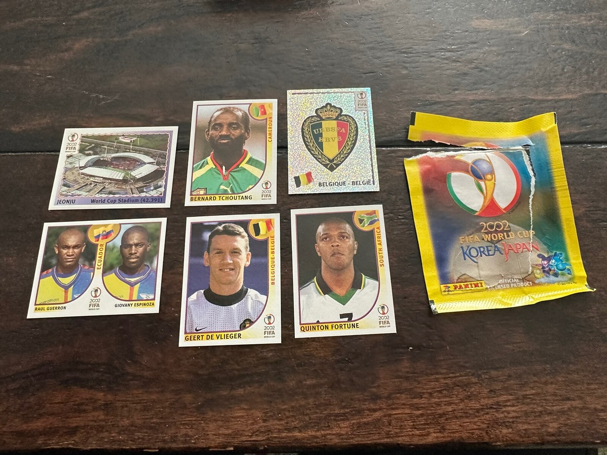 1) Sealed Pack Panini World Cup Japan Korea 2002 | eBay