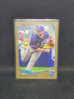 2013 Topps Update #US25 Wade Davis 1159/2013 GOLD PARALLEL (E8)