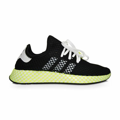 black adidas deerupt
