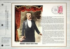 1882++FEUILLET CEF  1er JOUR   MOUNET - SULLY
