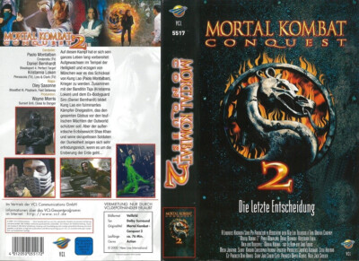 Mortal Kombat Conquest 2 - Die letzte Entscheidung - (VHS Cassette)