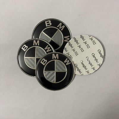 1PC Fit for B-M-W 45mm Steering Wheel Cover Sticker Emblem Sticker Decal