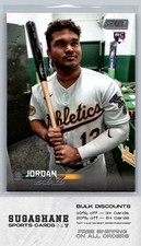 2023 Stadium Club 152 Jordan Diaz Oakland Athletics RC Baseball Card
