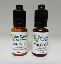 Cali Essential Oils & Flavors (Hot Brewed Beverages " One Shots" Flavors)