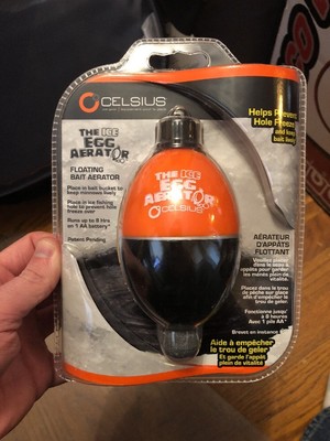 Celsius Egg Aerator W Extension Tube New Unopened Ice Fishing Gear