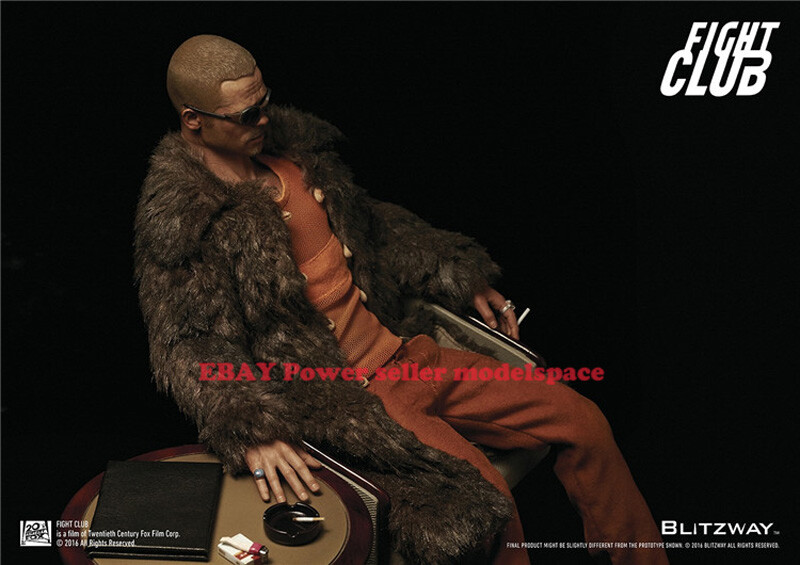 Blitzway fight club フィギュア　ファイトクラブ　1/6 Blitzway Fight Club Tyler Durden Brad Pitt 1/6 Red Leather