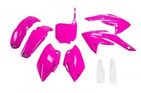 Kunststoff Verkleidung Kit Honda Crf 150R 2007 - 2024 Fuxia Ufo Plast Full