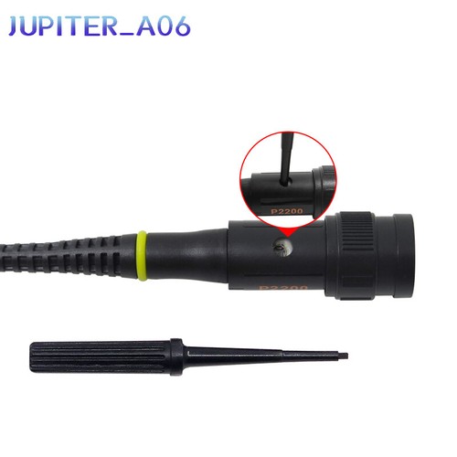 Oscilloscope Clip Probe 200MHz Fully Insulated BNC End Probe with Accessory 10:1 - Picture 5 of 12