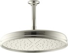 Kohler Traditional 8" Round Rain Showerhead K-45202-SN Polished Nickel NEW $595