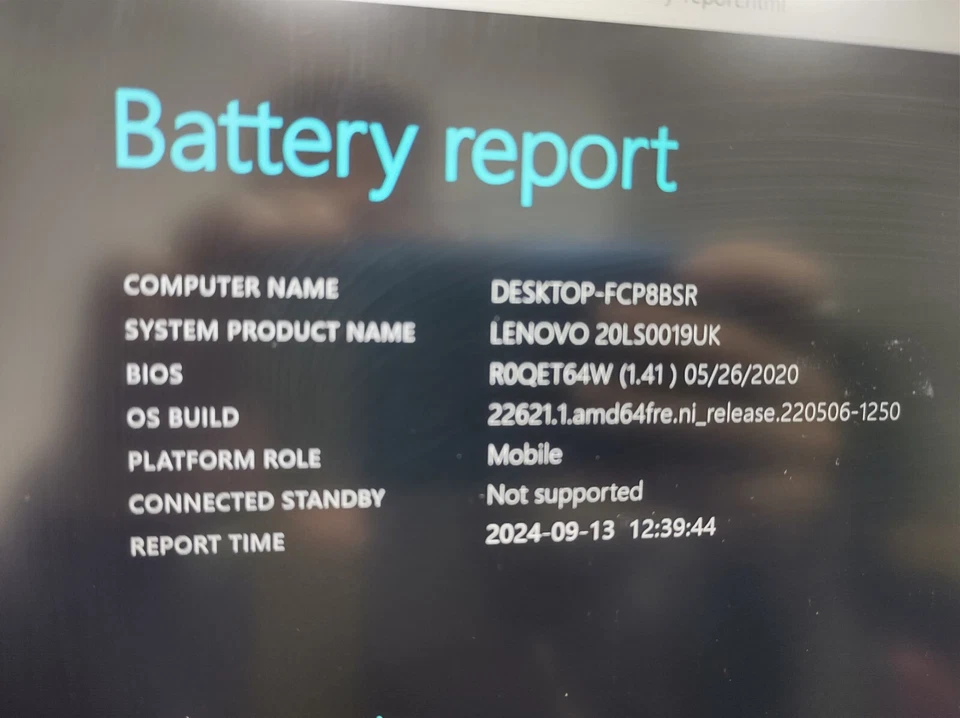 Lenovo Laptop Thinkpad L480 i5-8250U 1TB SSD 8GB RAM *USED* - Image 3 of 4