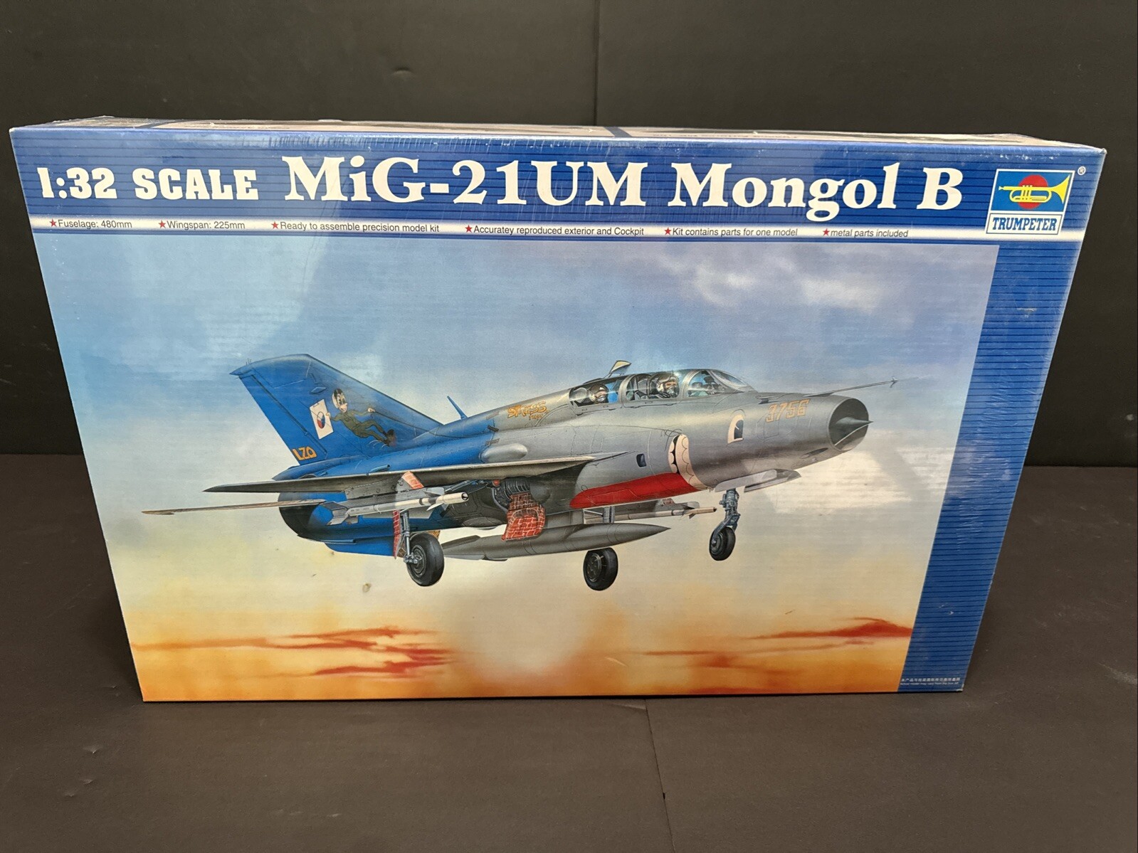 Master Model 1/32 MiG-21 U, US, UM (Mongol) Pitot Tube for Trumpeter - AM32053 Master Model 1/32 MiG-21 U, US, UM (Mongol) Pitot Tube for Trumpeter - AM32053