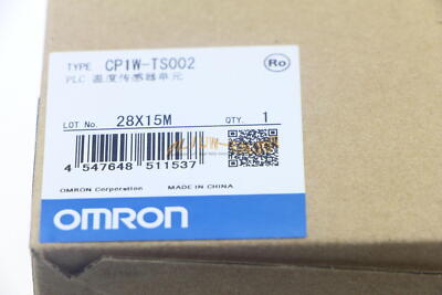 New One Omron CP1W-TS002 PLC TEMPERATURE SENSOR UNIT New