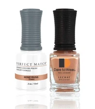 LeChat Perfect Match UV Gel + Nail Polish - PMS215 Honeybuns