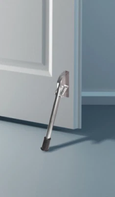 BARN STABLE DOOR/ GATE PROP GALVANISED - KICK DOWN - 25cm long *NEW*NEW