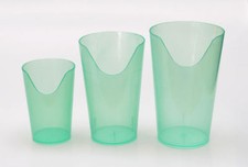Nosey Cups 3 Pack - Set Includes 4 Oz., 8 Oz. And 12 Oz. Sizes