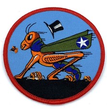 US Army L-4 Grasshopper WWII Patch   With Hook and Loop, 3.5"