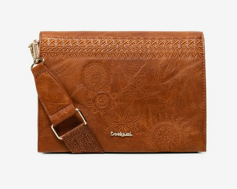 DESIGUAL BOLSO DARK AMBER IMPERIA NUEVO
