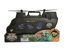 Soldier Combat 01-AB Army Plane Set of 100 pieces