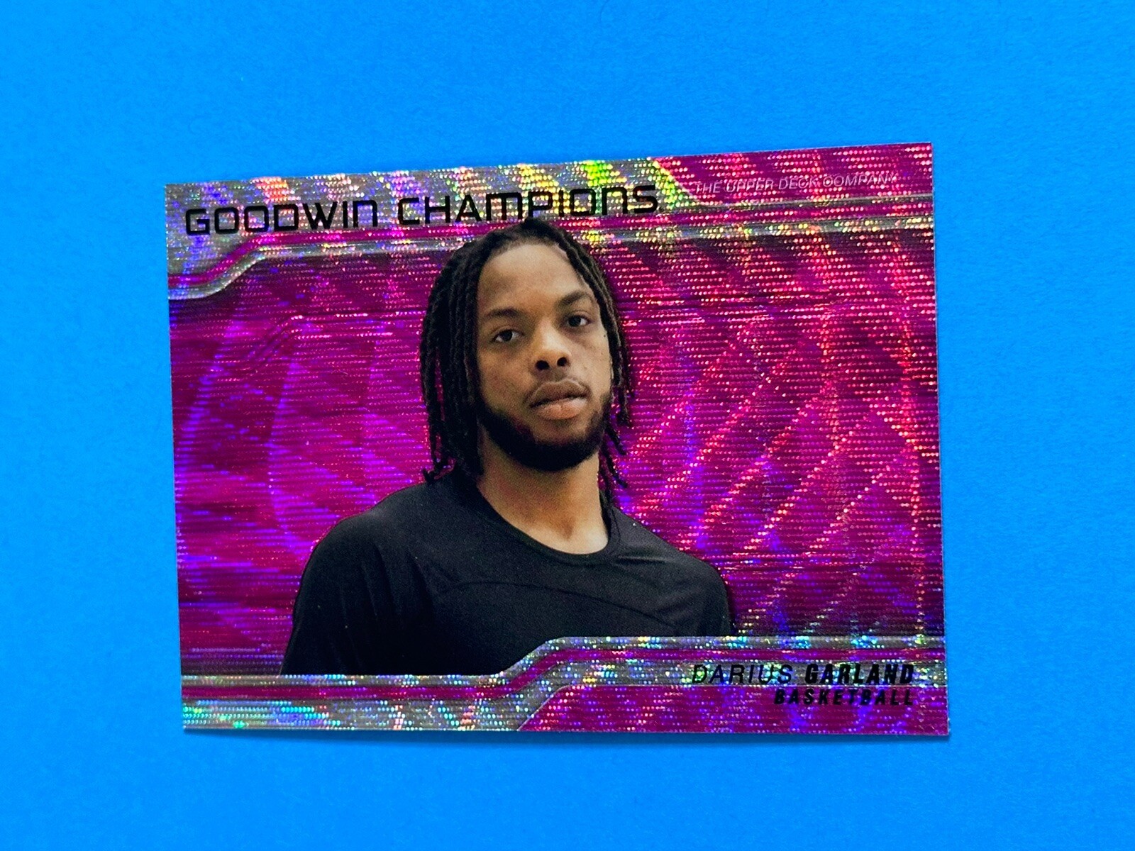 2023 Upper Deck Goodwin Champions Darius Garland Platinum Pink Wave #P53