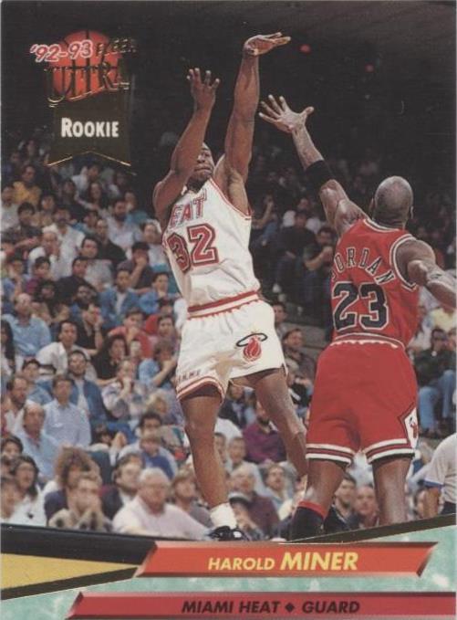 1992-93 Fleer Ultra - Harold Miner/Michael Jordan #293 - 1 of 2