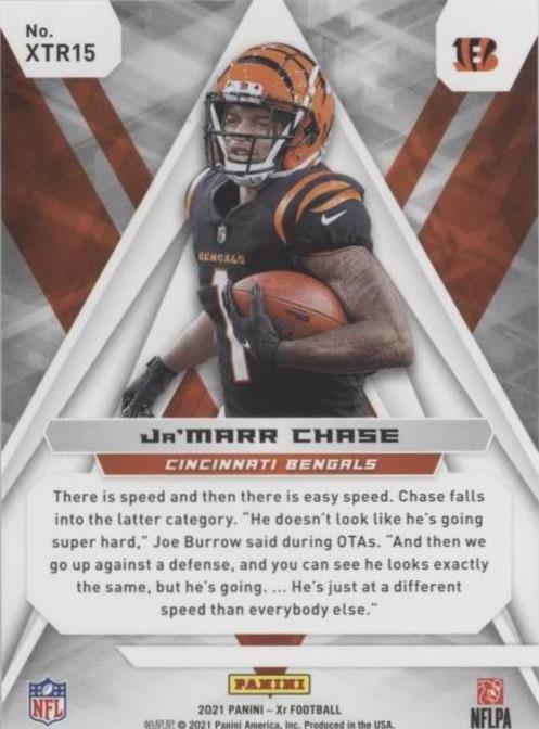 2021 Panini XR Ja'Marr Chase #XTR15 | eBay