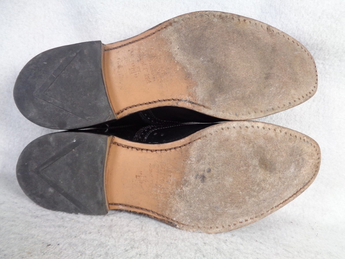 Allen Edmonds Strand Medallion Cap Dress Shoes Mens US 10.5 D 6115