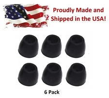 (6) Cargo Trailer Truck Replacement Ramp Door Rubber Bumpers Stop Cone 2" Tall