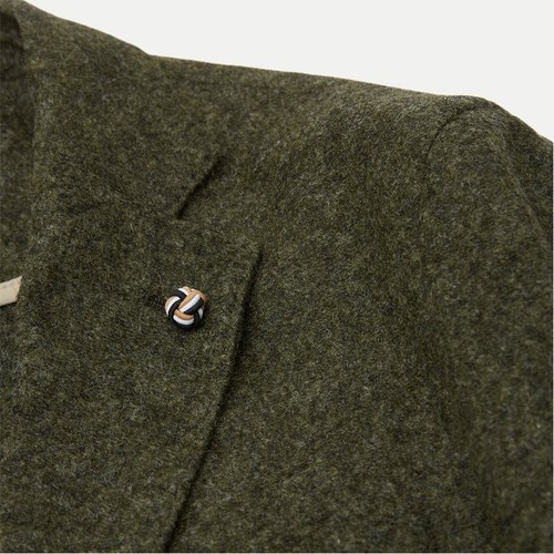 BOSS Hanry Sport Coat Jacket in Stretch Italian Jersey Slim Fit Dark Green - 38R - Picture 7 of 16