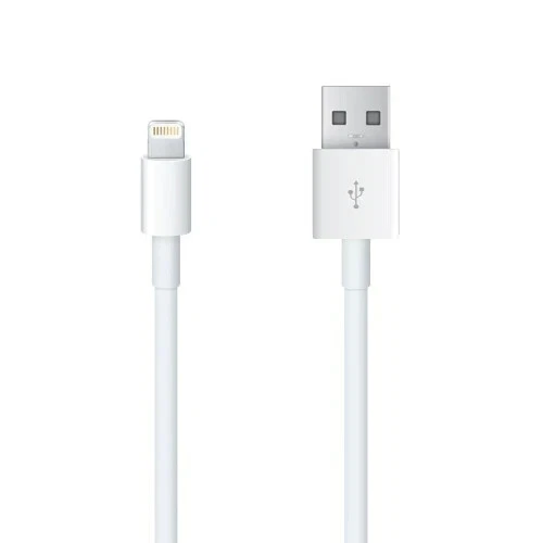 Official Apple USB to Lightning Charging Cable Lead (MXLY2ZM/A) For 14 13 12 11 - Image 2 of 4