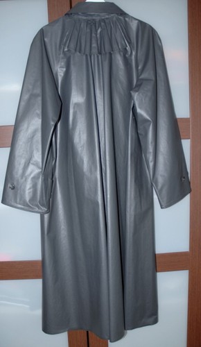KLEPPER Kleppermantel Gummimantel Gummijacke Gummi Regen Mantel Jacke 42-44/M-L - Bild 6 von 9