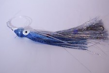 SQUID LURES 40# LEADER, YAMASHITA SKIRT, 4.5 INCHES, FOR TROLLING SALMON