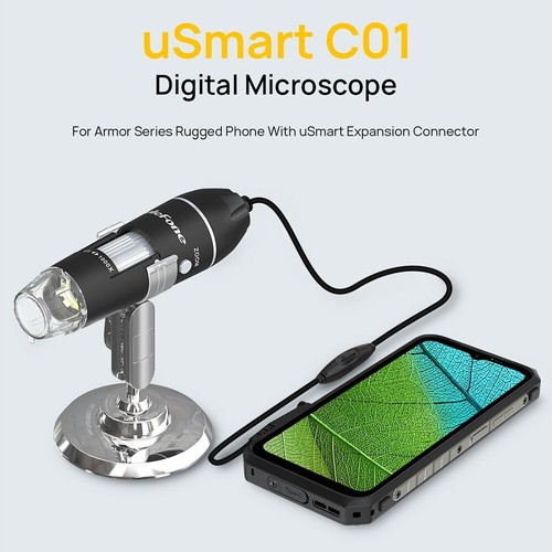 Ulefone Digital Mikroskop uSmart C01 für Armor 9 / 13 / 16 Pro / 18T / 19T - Bild 3 von 13