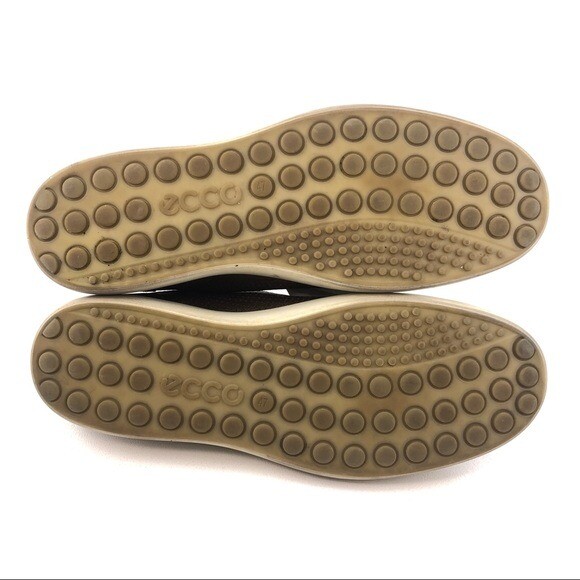 ecco soft perforated fashion sneaker