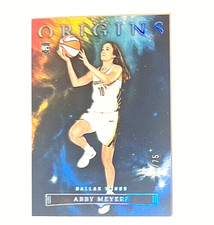 2023 Panini WNBA Origins Blue #98 Abby Meyers Rc #69/75 Dallas Wings Rookie