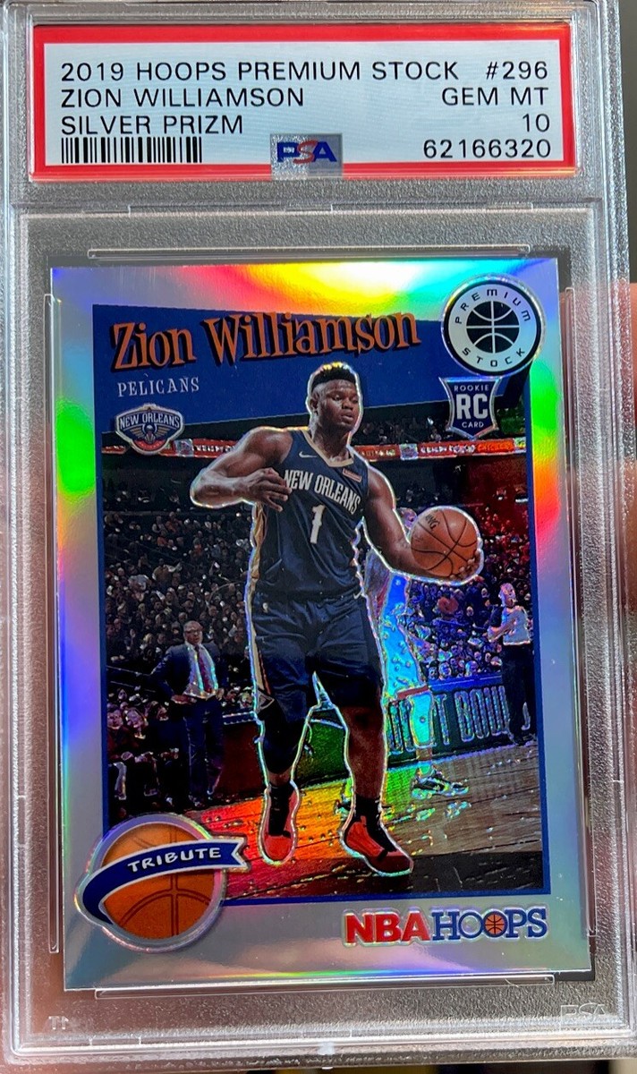 【PSA10】Zion Williamson RC Silver 2019 Panini Prizm Silver Zion Williamson Rookie Emergent PSA