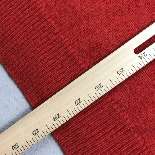 VINTAGE Pendleton Sweater Vest Mens Large Red Pure Virgin Wool Knit Jumper USA - Picture 8 of 8