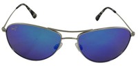 Maui Jim- Unisex Baby Beach Polarized Sunglasses Silver/blue on sale Maui Jim- Unisex Baby Beach Polarized Sunglasses Silver/blue on sale