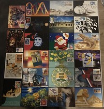 Timbres France année complète 2002 cartes postales premier jour
