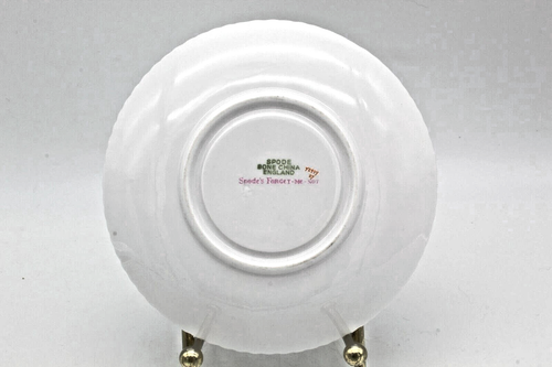 Cup & Saucers Set of 2 Forget Me Not Spode Copeland Bone China England Floral - Picture 3 of 17
